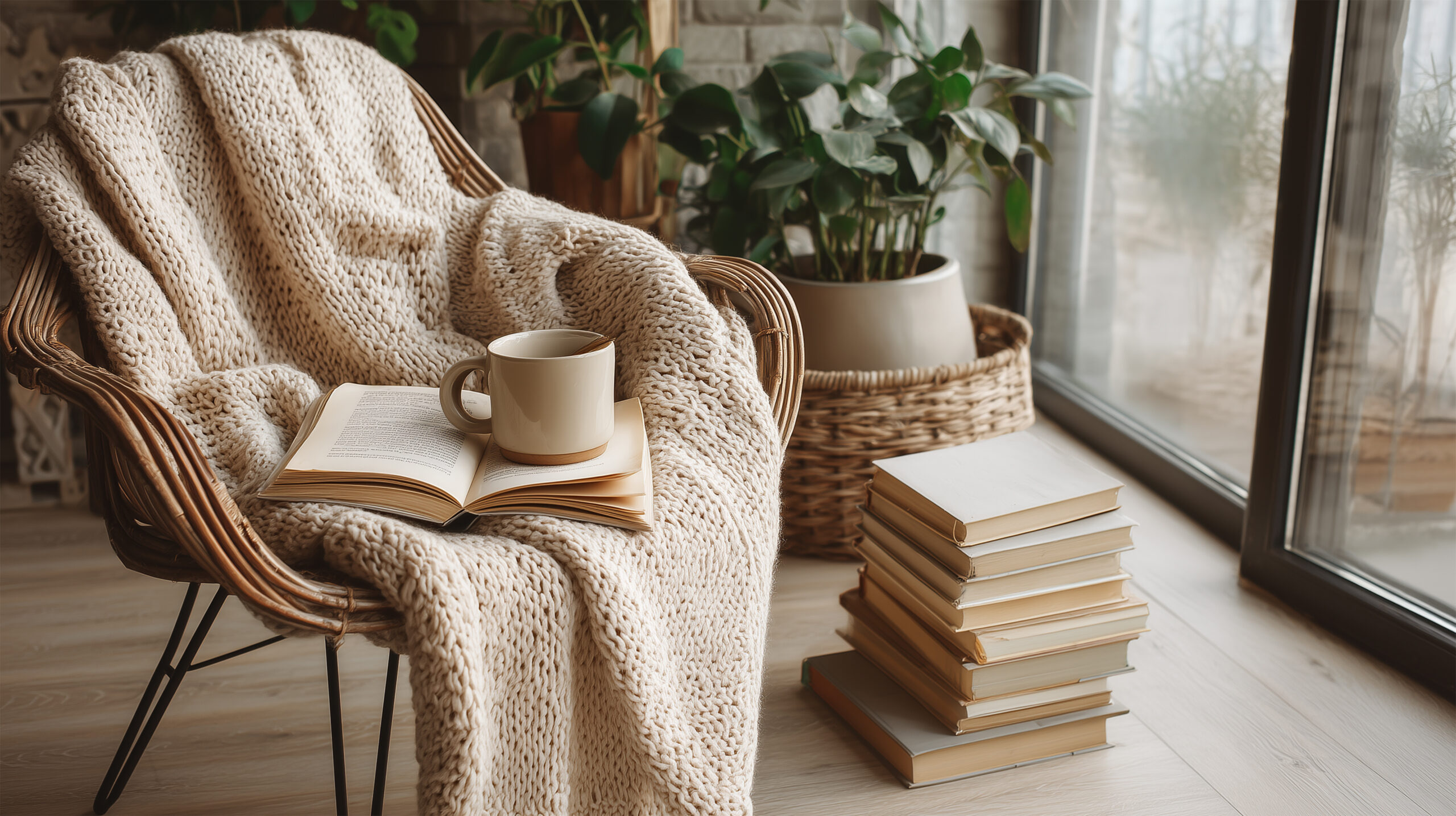 一石二鳥で無理なく続く、美智子流“ゆる温活”。